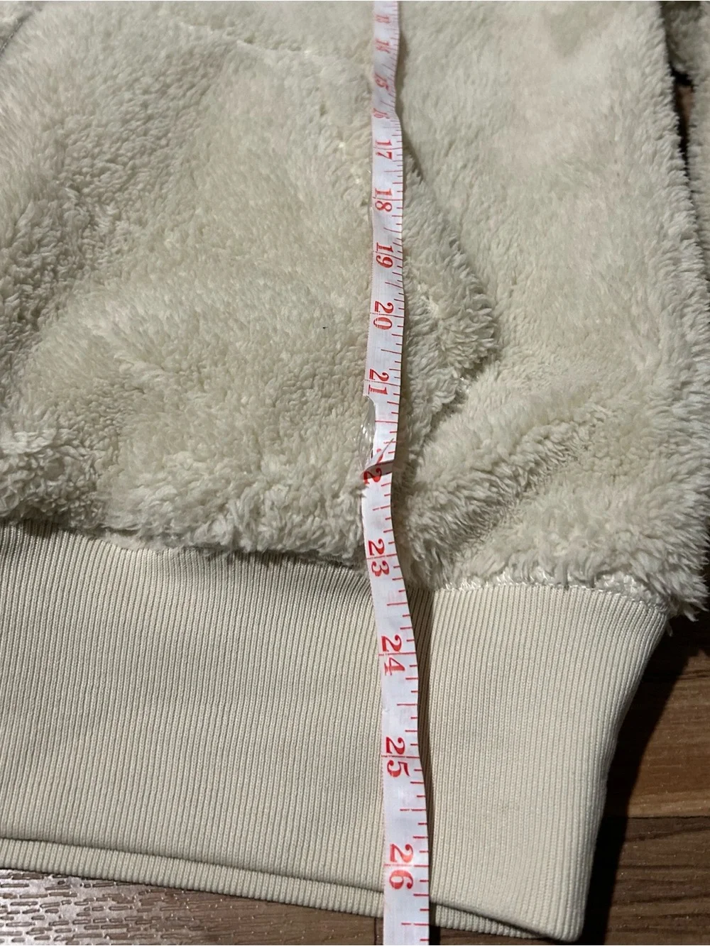 rag & bone Cream / white Damon Sherpa Fleece Zip Jacket
